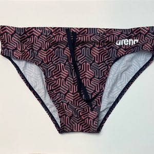 Blue/Red USA Arena Swim Brief Size 34